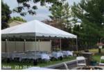 15' x 20' frame tent